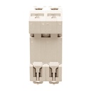 MCB Interruttore Magnetotermico Automatico Curva D 2P 2M 10000A D40A AC 400V IP20 PB8H