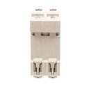 MCB Interruttore Magnetotermico Automatico Curva C 2P 2M 10000A C16A AC 400V IP20 PB8H