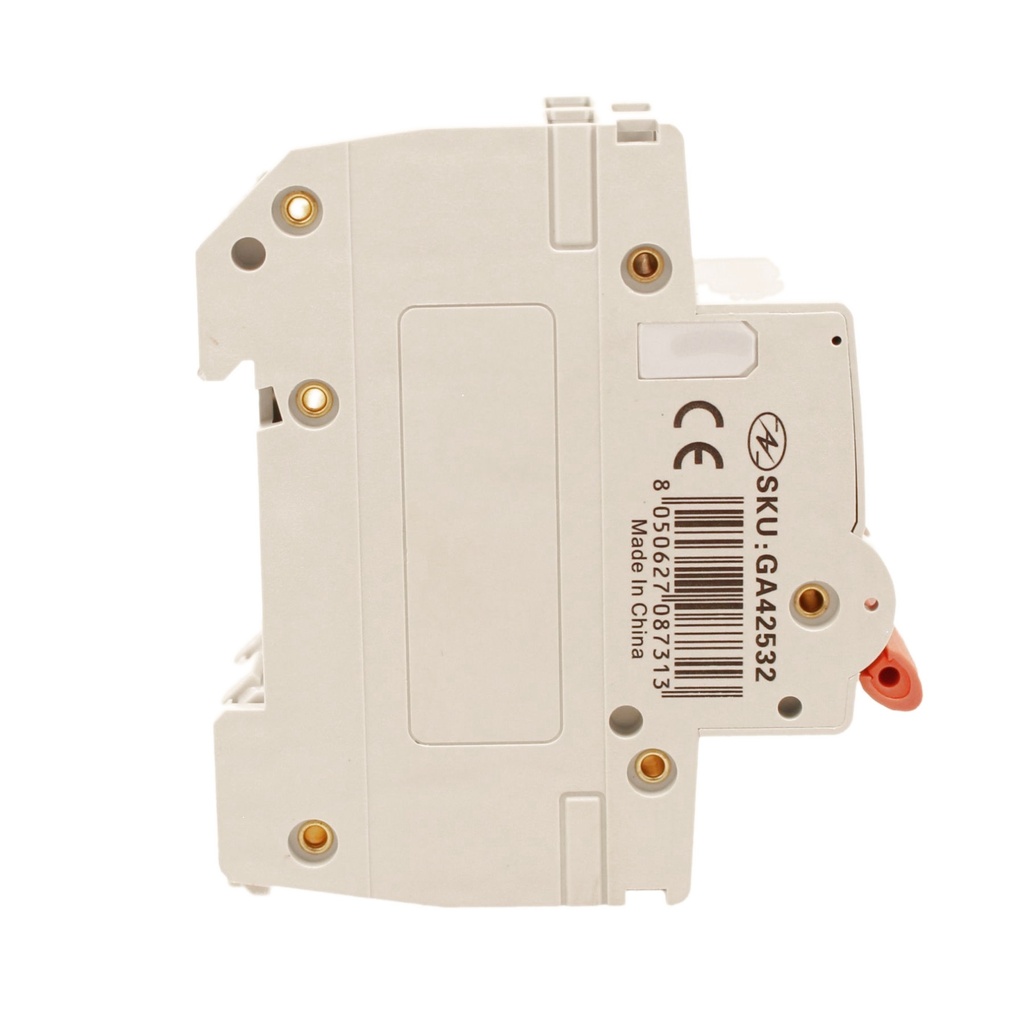 MCB Interruttore Magnetotermico Automatico Curva D 2P 2M 10000A D32A AC 400V IP20 PB8H