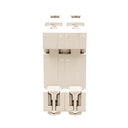 MCB Interruttore Magnetotermico Automatico Curva D 2P 2M 10000A D32A AC 400V IP20 PB8H