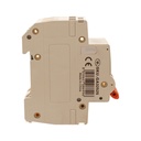A2ZWORLD MCB Interruttore Magnetotermico Automatico Curva C 2P 2M 10000A C25A AC 400V IP20 IEC60898-1 PB8H