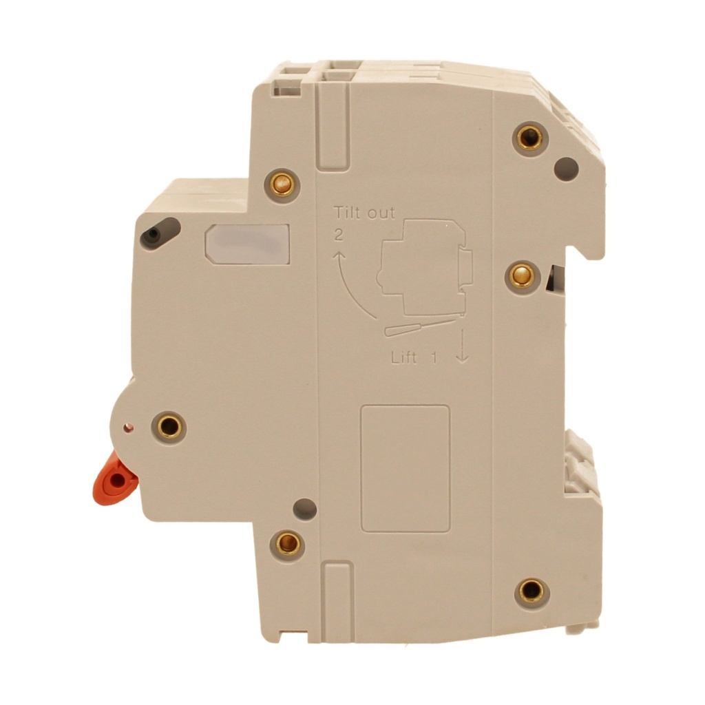 A2ZWORLD MCB Interruttore Magnetotermico Automatico Curva D 2P 2M 10000A D25A AC 400V IP20 IEC60898-1 PB8H