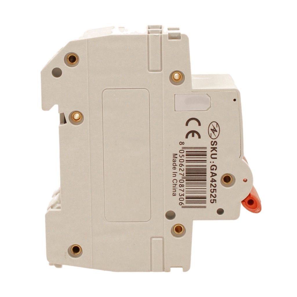 MCB Interruttore Magnetotermico Automatico Curva D 2P 2M 10000A D25A AC 400V IP20 PB8H