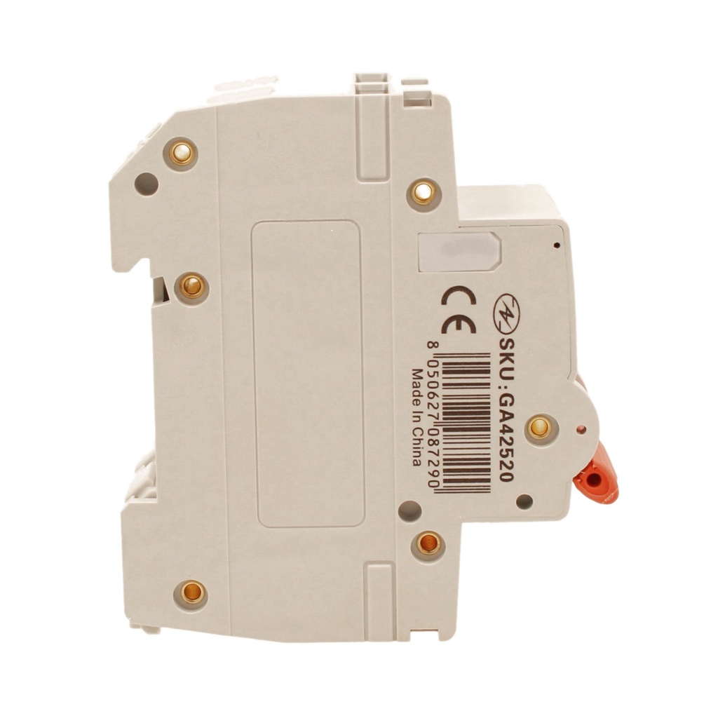 MCB Interruttore Magnetotermico Automatico Curva D 2P 2M 10000A D20A AC 400V IP20 PB8H