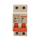 A2ZWORLD MCB Interruttore Magnetotermico Automatico Curva C 2P 2M 10000A C40A AC 400V IP20 IEC60898-1 PB8H