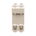 MCB Interruttore Magnetotermico Automatico Curva C 2P 2M 10000A C40A AC 400V IP20 PB8H