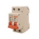 A2ZWORLD MCB Interruttore Magnetotermico Automatico Curva C 2P 2M 10000A C50A AC 400V IP20 IEC60898-1 PB8H
