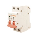 MCB Interruttore Magnetotermico Automatico Curva D 2P 2M 10000A D16A AC 400V IP20 PB8H