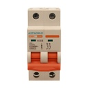 A2ZWORLD MCB Interruttore Magnetotermico Automatico Curva C 2P 2M 10000A C63A AC 400V IP20 IEC60898-1 PB8H