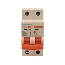 A2ZWORLD MCB Interruttore Magnetotermico Automatico Curva D 2P 2M 10000A D6A AC 400V IP20 IEC60898-1 PB8H