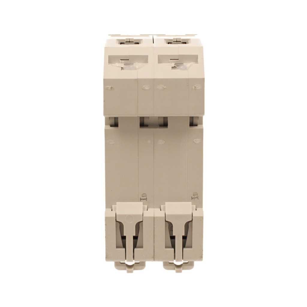 A2ZWORLD MCB Interruttore Magnetotermico Automatico Curva D 2P 2M 10000A D6A AC 400V IP20 IEC60898-1 PB8H