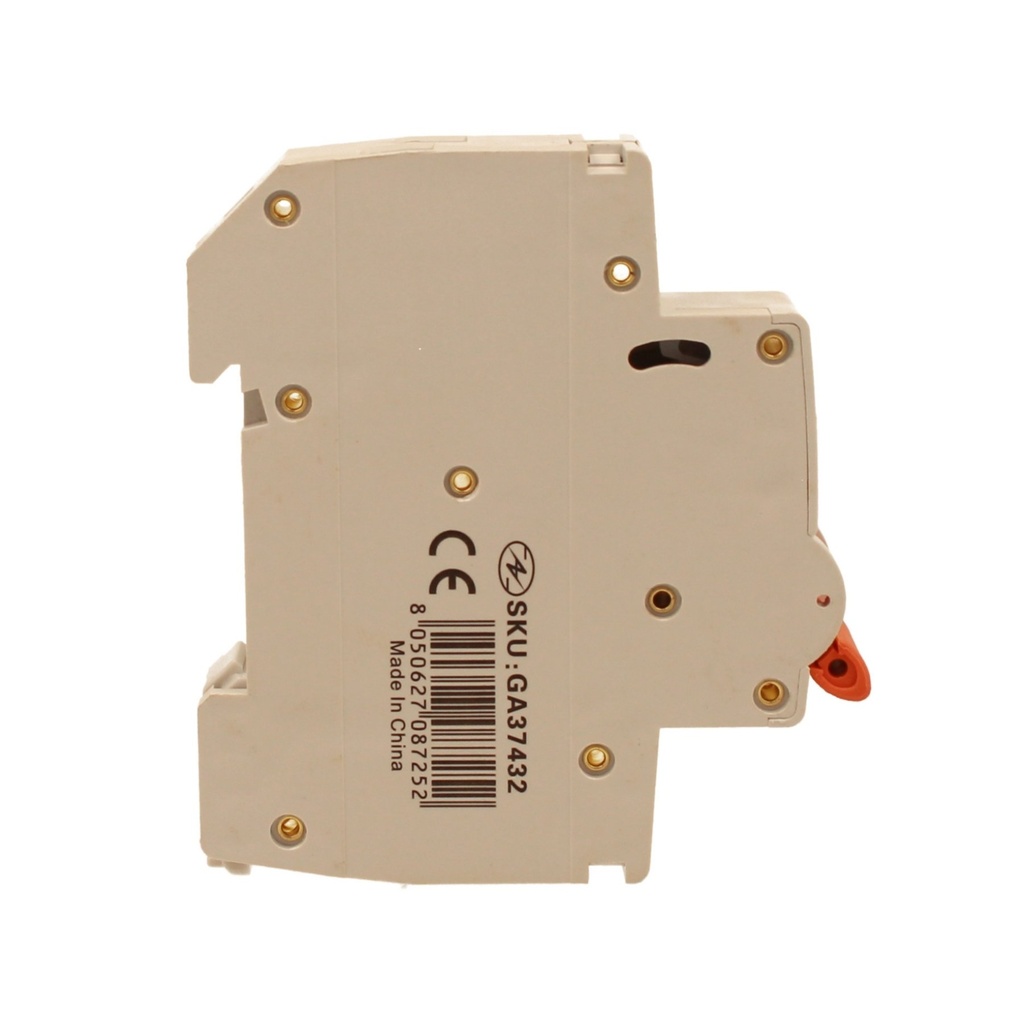 A2ZWORLD MCB Interruttore Magnetotermico Automatico Curva C 1P+N 1M 6000A C32A AC 230V IP20 IEC60898-1 PN8H