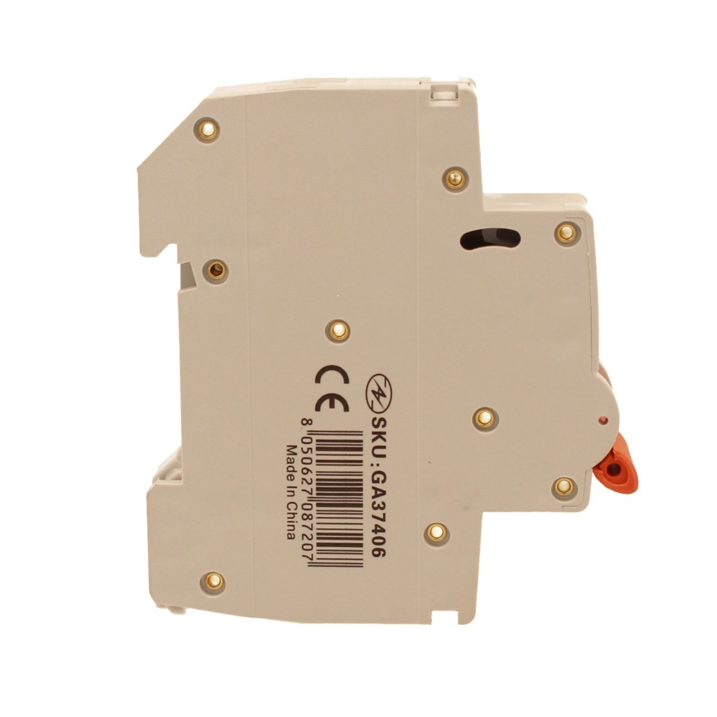 A2ZWORLD MCB Interruttore Magnetotermico Automatico Curva C 1P+N 1M 6000A C6A AC 230V IP20 IEC60898-1 PN8H