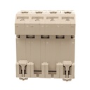 A2ZWORLD MCB Interruttore Magnetotermico Automatico Curva C 4P 4M 10000A C63A AC 400V IP20 IEC60898-1 PB8H