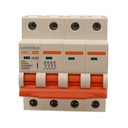 A2ZWORLD MCB Interruttore Magnetotermico Automatico Curva C 4P 4M 10000A C40A AC 400V IP20 IEC60898-1 PB8H