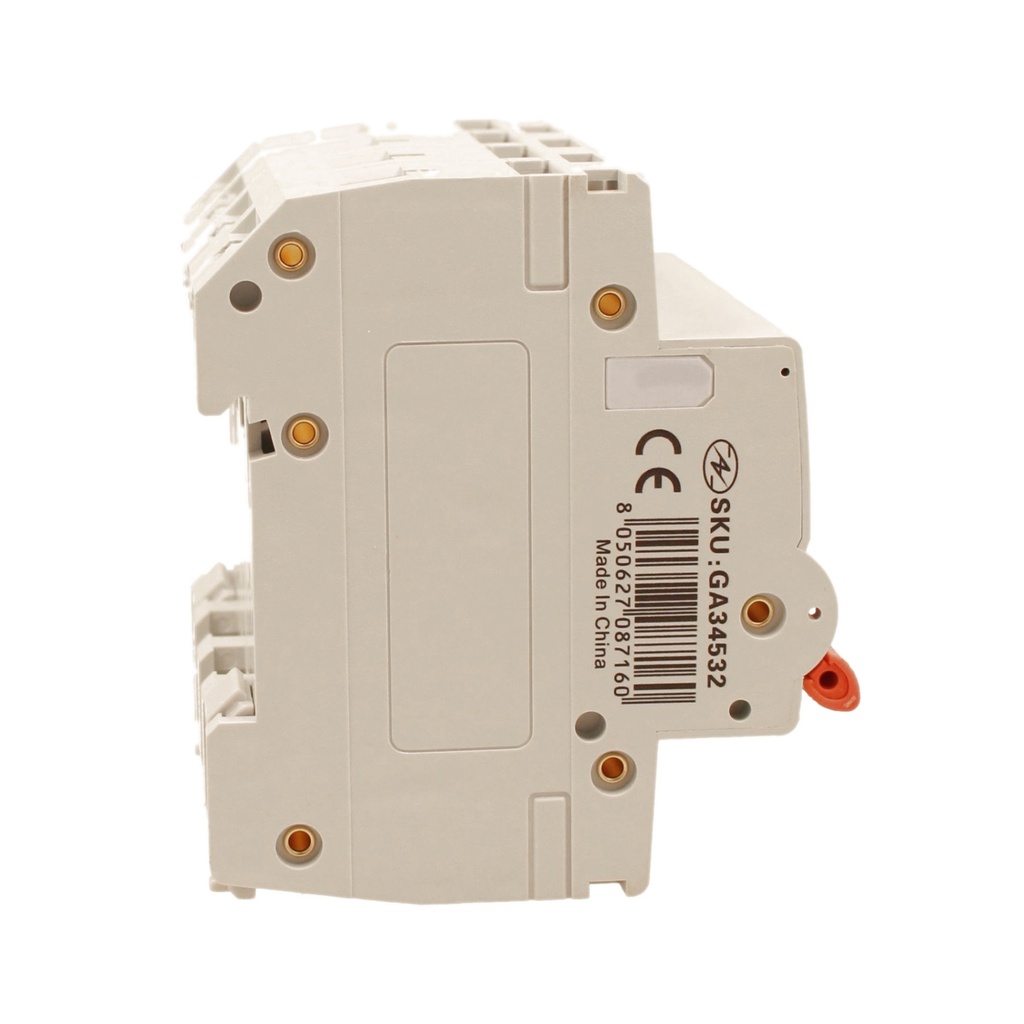 MCB Interruttore Magnetotermico Trifase 380V 32A Curva C 4P 4M 10000A C32A AC 400V IP20 PB8H