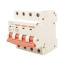 MCB Interruttore Magnetotermico Trifase 380V 25A Curva C 4P 4M 10000A C25A AC 400V IP20 PB8H