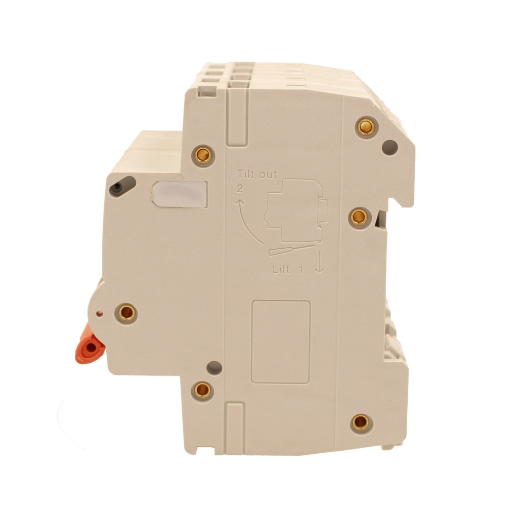 A2ZWORLD MCB Interruttore Magnetotermico Automatico Curva C 4P 4M 10000A C25A AC 400V IP20 IEC60898-1 PB8H