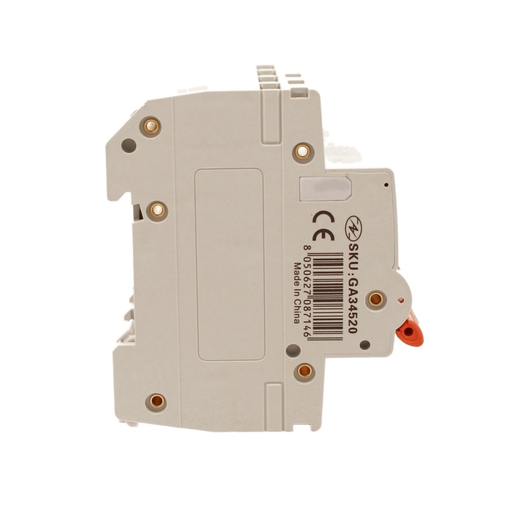 MCB Interruttore Magnetotermico Trifase 380V 20A Curva C 4P 4M 10000A C20A AC 400V IP20 PB8H