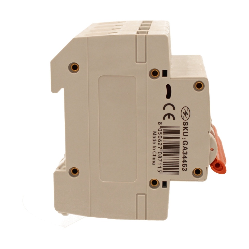 A2ZWORLD MCB Interruttore Magnetotermico Automatico Curva C 4P 4M 6000A C63A AC 400V IP20 IEC60898-1 SB6L