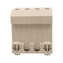 A2ZWORLD MCB Interruttore Magnetotermico Automatico Curva C 4P 4M 6000A C63A AC 400V IP20 IEC60898-1 SB6L