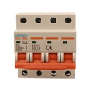 A2ZWORLD MCB Interruttore Magnetotermico Automatico Curva C 4P 4M 6000A C50A AC 400V IP20 IEC60898-1 SB6L