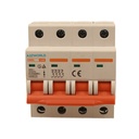 A2ZWORLD MCB Interruttore Magnetotermico Automatico Curva C 4P 4M 6000A C40A AC 400V IP20 IEC60898-1 SB6L