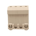 A2ZWORLD MCB Interruttore Magnetotermico Automatico Curva C 4P 4M 6000A C40A AC 400V IP20 IEC60898-1 SB6L