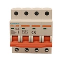 A2ZWORLD MCB Interruttore Magnetotermico Automatico Curva C 4P 4M 6000A C32A AC 400V IP20 IEC60898-1 SB6L