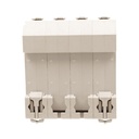 MCB Interruttore Magnetotermico Trifase 380V 32A Curva C 4P 4M 6000A C32A AC 400V IP20 SB6L