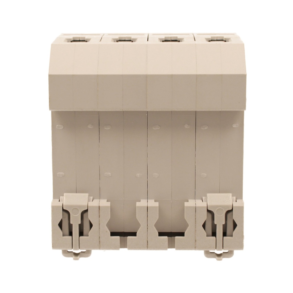 A2ZWORLD MCB Interruttore Magnetotermico Automatico Curva C 4P 4M 6000A  C25A AC 400V IP20 IEC60898-1 SB6L