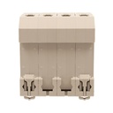 A2ZWORLD MCB Interruttore Magnetotermico Automatico Curva C 4P 4M 6000A  C25A AC 400V IP20 IEC60898-1 SB6L
