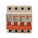 A2ZWORLD MCB Interruttore Magnetotermico Automatico Curva C 4P 4M 6000A C20A AC 400V IP20 IEC60898-1 SB6L