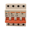 A2ZWORLD MCB Interruttore Magnetotermico Automatico Curva C 4P 4M 6000A C10A AC 400V IP20 IEC60898-1 SB6L