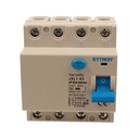 ETTROIT RCCB Interruttore Differenziale Puro Tipo F 3P+N 4M 6000A 300mA 63A AC 400V IP20 IEC61008-1
