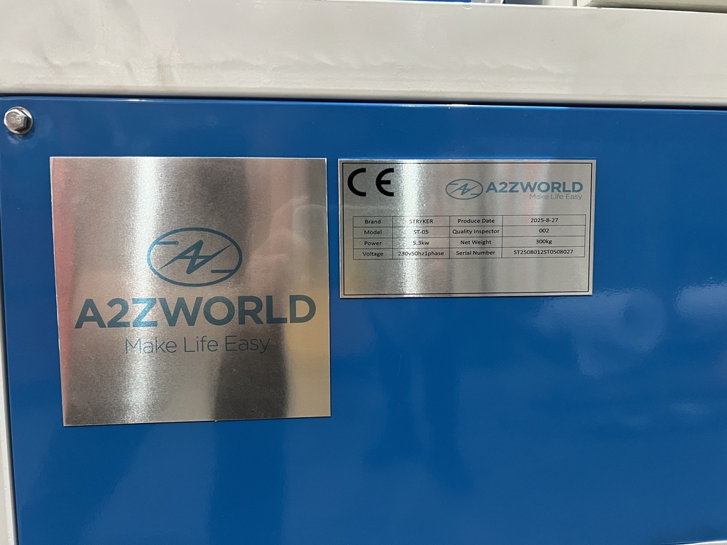 Granulatore di Cavi Elettrici, Macchina Riciclaggio Cavi Rame, Trituratore e Separatore Cavi Elettrici Per Recupero Rame e Plastica, 220V 5.3KW, 35–50kg/h, Max Diametro Filo 22mm, Stryker ST-05
