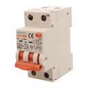 A2ZWORLD RCBO Interruttore Magnetotermico Differenziale Con Doppia Leva Tipo A Curva B 2P 2M 6000A 30mA, Diagnostica Visiva, B6A  AC 230V IP20 IEC61009-1 PL8M2