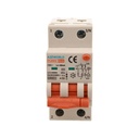 A2ZWORLD RCBO Interruttore Magnetotermico Differenziale Con Doppia Leva Tipo A Curva B 2P 2M 6000A 30mA, Diagnostica Visiva, B16A  AC 230V IP20 IEC61009-1 PL8M2