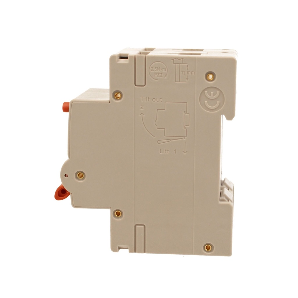 A2ZWORLD RCBO Interruttore Magnetotermico Differenziale Con Doppia Leva Tipo A Curva B 2P 2M 6000A 30mA, Diagnostica Visiva, B20A  AC 230V IP20 IEC61009-1 PL8M2