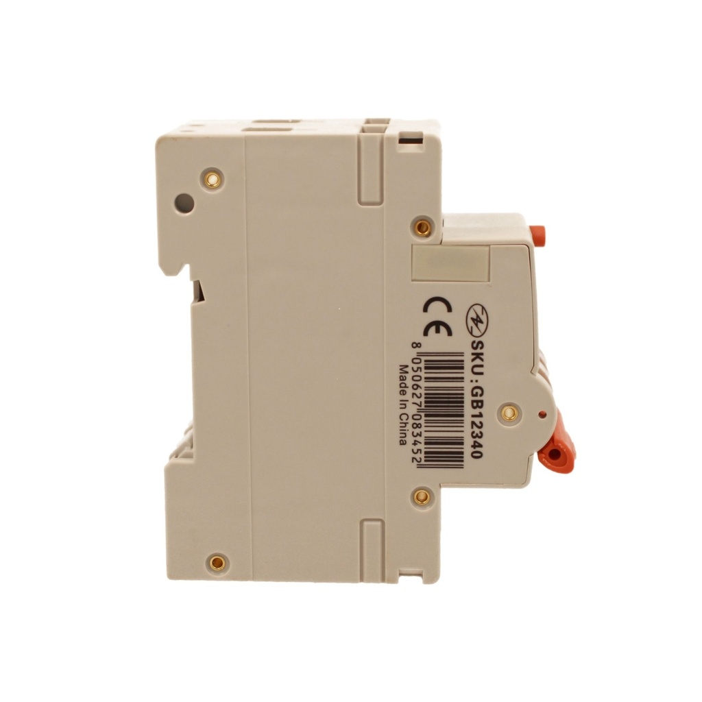 A2ZWORLD RCBO Interruttore Magnetotermico Differenziale Con Doppia Leva Tipo A Curva B 2P 2M 6000A 30mA, Diagnostica Visiva, B40A  AC 230V IP20 IEC61009-1 PL8M2