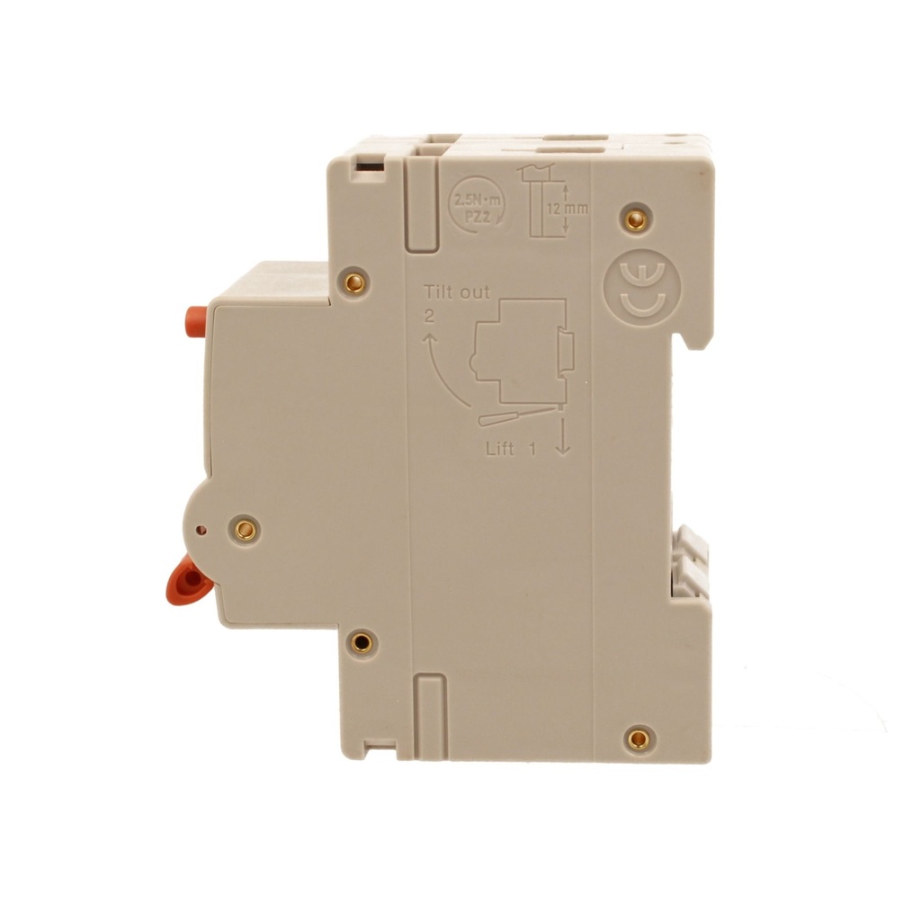 RCBO Interruttore Magnetotermico Differenziale Con Doppia Leva Tipo A Curva B 2P 2M 6000A 300mA, Diagnostica Visiva, B6A  AC 230V IP20 IEC61009-1 PL8M2