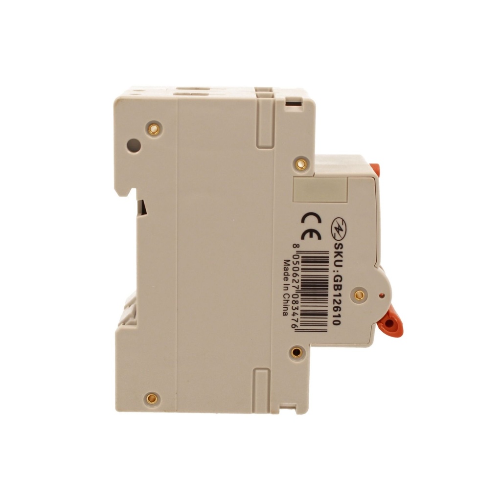 A2ZWORLD RCBO Interruttore Magnetotermico Differenziale Con Doppia Leva Tipo A Curva B 2P 2M 6000A 300mA, Diagnostica Visiva, B10A  AC 230V IP20 IEC61009-1 PL8M2