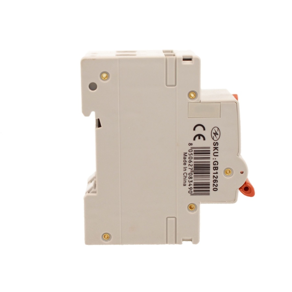 A2ZWORLD RCBO Interruttore Magnetotermico Differenziale Con Doppia Leva Tipo A Curva B 2P 2M 6000A 300mA, Diagnostica Visiva, B20A  AC 230V IP20 IEC61009-1 PL8M2