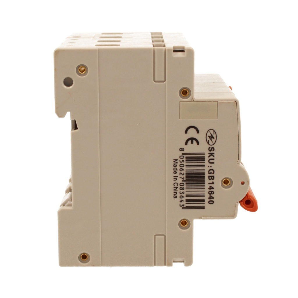 A2ZWORLD RCBO Interruttore Magnetotermico Differenziale Con Doppia Leva Tipo A Curva B 4P 4M 6000A 300mA, Diagnostica Visiva, B40A  AC 400V IP20 IEC61009-1 PL8M4 4P
