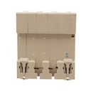 A2ZWORLD RCBO Interruttore Magnetotermico Differenziale Con Doppia Leva Tipo A Curva B 4P 4M 6000A 300mA, Diagnostica Visiva, B40A  AC 400V IP20 IEC61009-1 PL8M4 4P