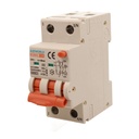 A2ZWORLD RCBO Interruttore Magnetotermico Differenziale Con Doppia Leva Tipo A Curva C 2P 2M 6000A 30mA, Diagnostica Visiva, C10A  AC 230V IP20 IEC61009-1 PL8M2