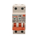 A2ZWORLD RCBO Interruttore Magnetotermico Differenziale Con Doppia Leva Tipo A Curva C 2P 2M 6000A 30mA, Diagnostica Visiva, C16A  AC 230V IP20 IEC61009-1 PL8M2