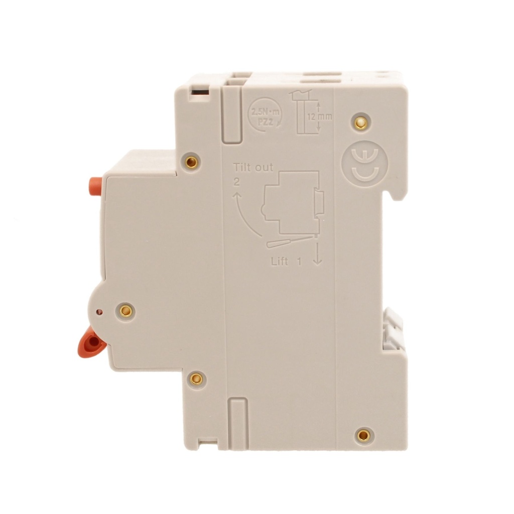 A2ZWORLD RCBO Interruttore Magnetotermico Differenziale Con Doppia Leva Tipo A Curva C 2P 2M 6000A 30mA, Diagnostica Visiva, C32A  AC 230V IP20 IEC61009-1 PL8M2 GB65332