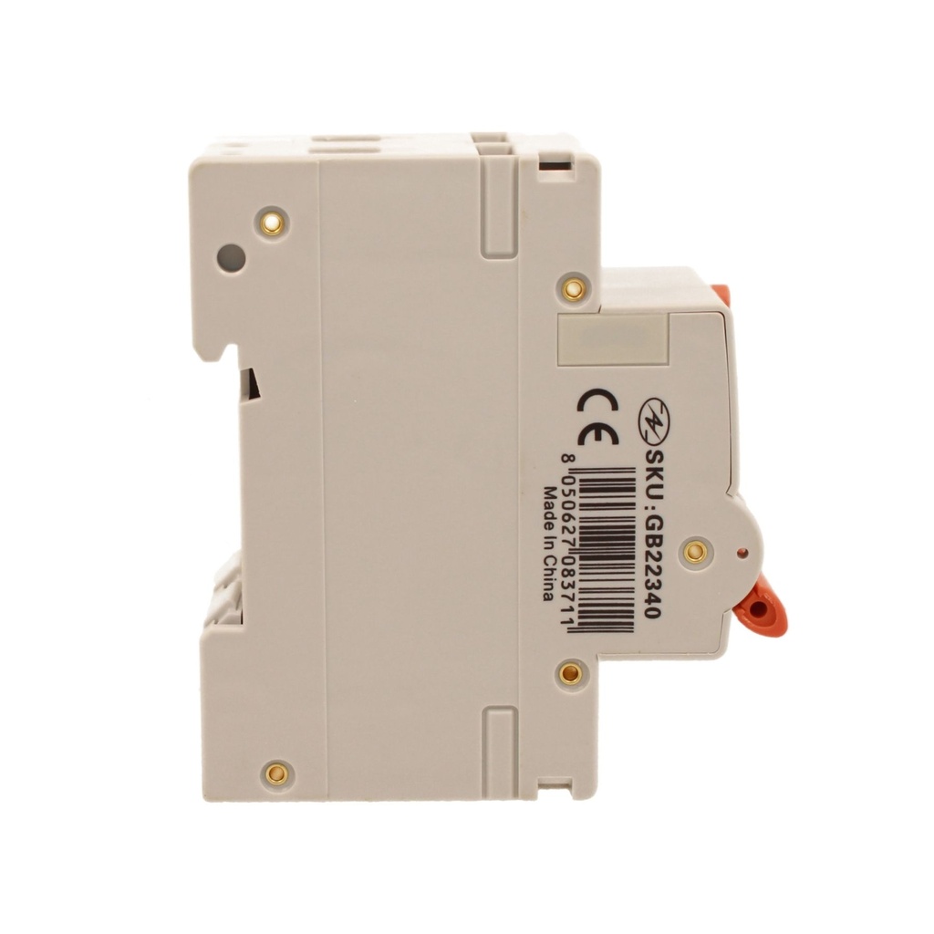RCBO Interruttore Magnetotermico Differenziale Con Doppia Leva Tipo A Curva C 2P 2M 6000A 30mA, Diagnostica Visiva, C40A  AC 230V IP20 IEC61009-1 PL8M2