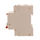 A2ZWORLD RCBO Interruttore Magnetotermico Differenziale Con Doppia Leva Tipo A Curva C 2P 2M 6000A 300mA, Diagnostica Visiva, C6A  AC 230V IP20 IEC61009-1 PL8M2 GB65606
